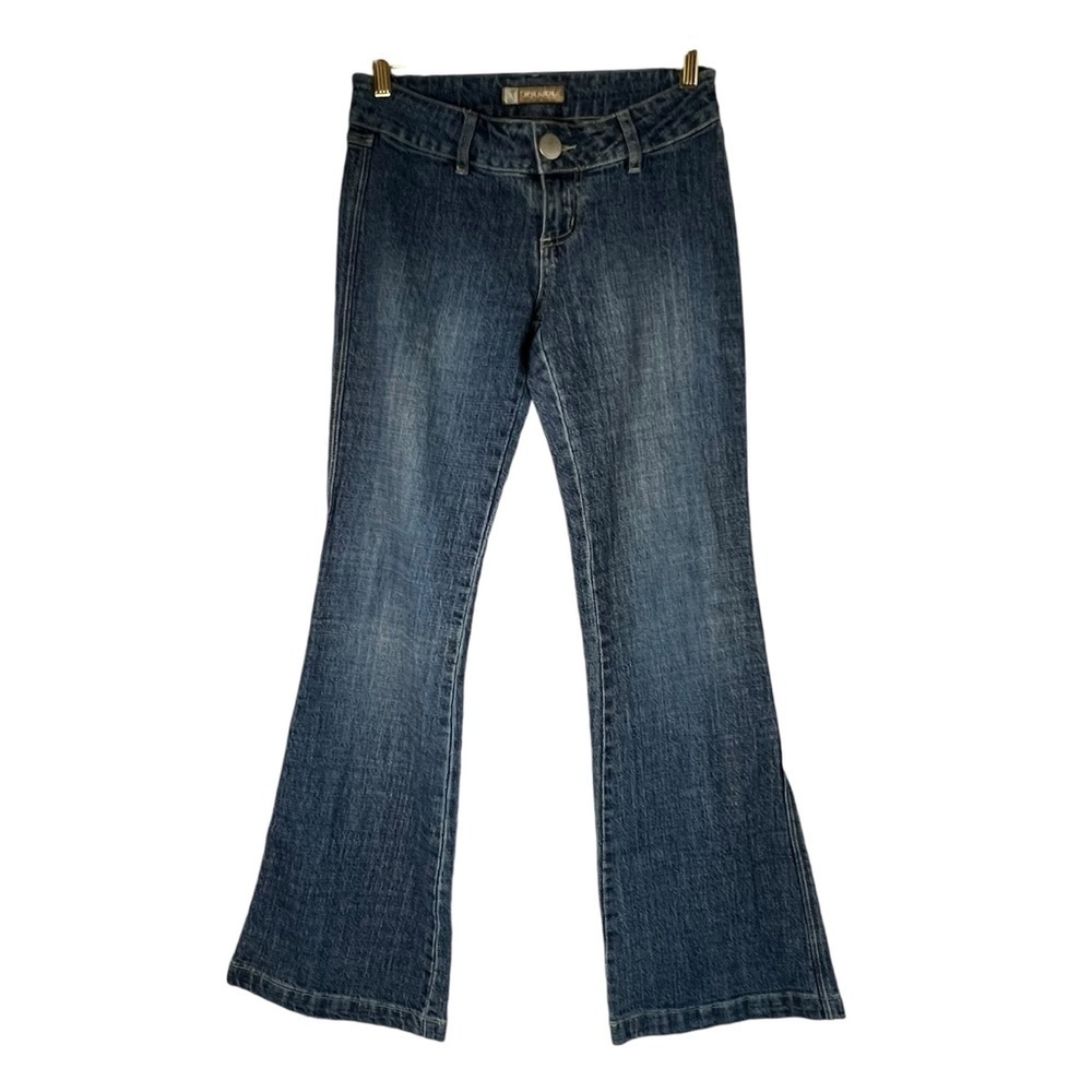 Vintage Jou Jou Jeans Bell Bottom Flared 5/6 Junior Women’s 2/4Low  Waist Hippie